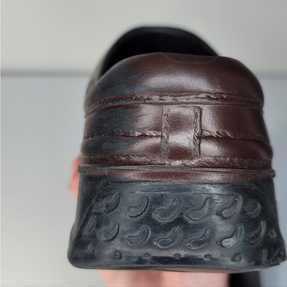 Klogs brown slip resistant food service/medical light weight women shoes - Picture 10 of 16